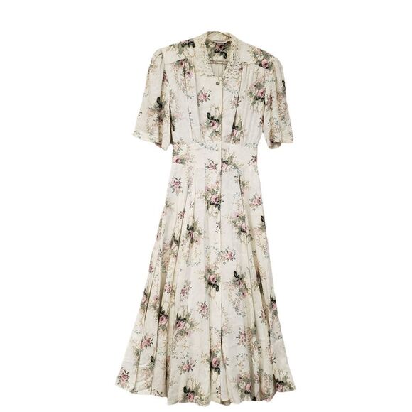 Vintage WestMinster Cottage Core, Feminine, Romantic Prairie Dress - Picture 3 of 16